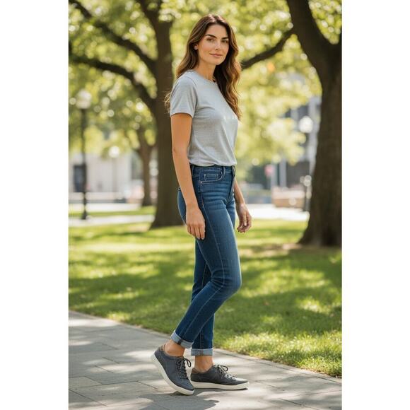 Nunn Bush Other - Nunn Bush KORE City Walk Lace To Toe Oxford Walking Sneaker Navy 84819-410 8.5M